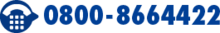 0800 - 8664422